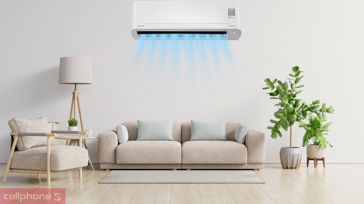 Công nghệ Hybrid Inverter trên Máy lạnh Toshiba 1.5 HP RAS-H13S5KCV2G-V