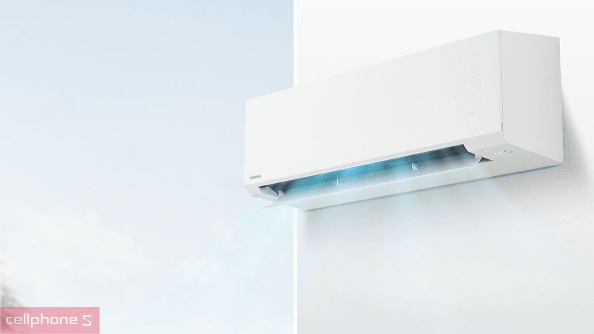 Làm mát ổn định của Máy lạnh Toshiba 1 HP E2-H10E2KCVG-2025