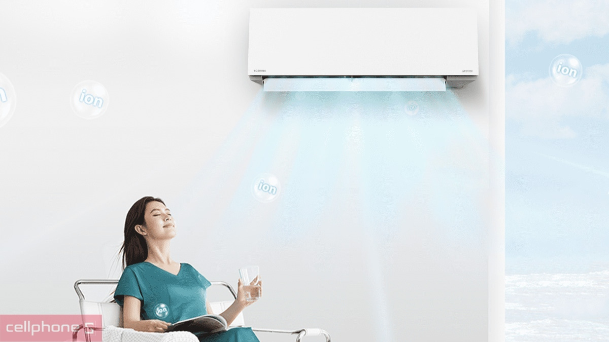 Plasma Ion trên Máy lạnh Toshiba 1 HP E2-H10E2KCVG-2025