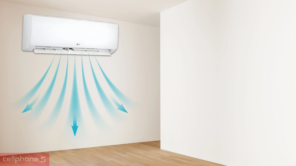 Tính năng Jet Cool trên máy lạnh LG Inverter 1.5 HP IFC12M1