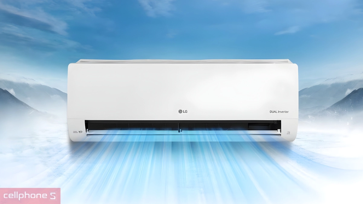 Cải tiến trên máy lạnh LG Inverter 1.0 HP IEC09G1