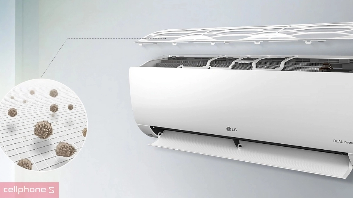 Bộ lọc PM2.5 máy lạnh LG Inverter 2.0 HP IEC18M2