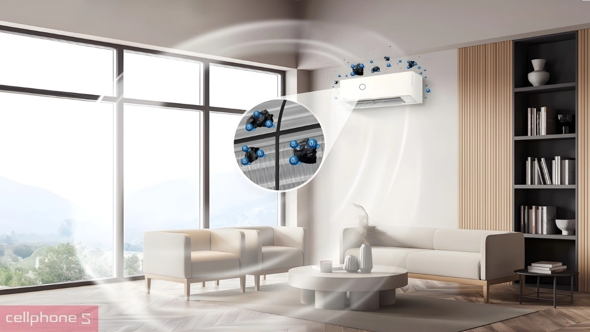 Công nghệ nanoe-G trên máy lạnh Panasonic 1 HP CU/CS-N9AKH-8