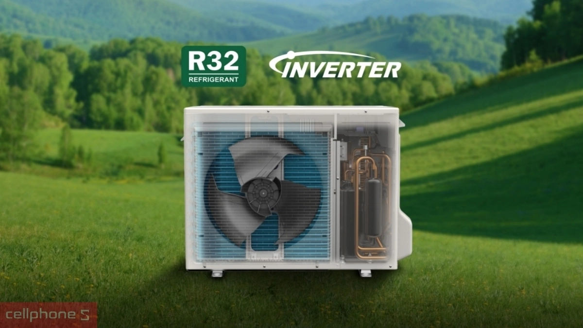 Công nghệ Inverter trên máy lạnh Panasonic Inverter 1 HP CU/CS-U9ZKH-8
