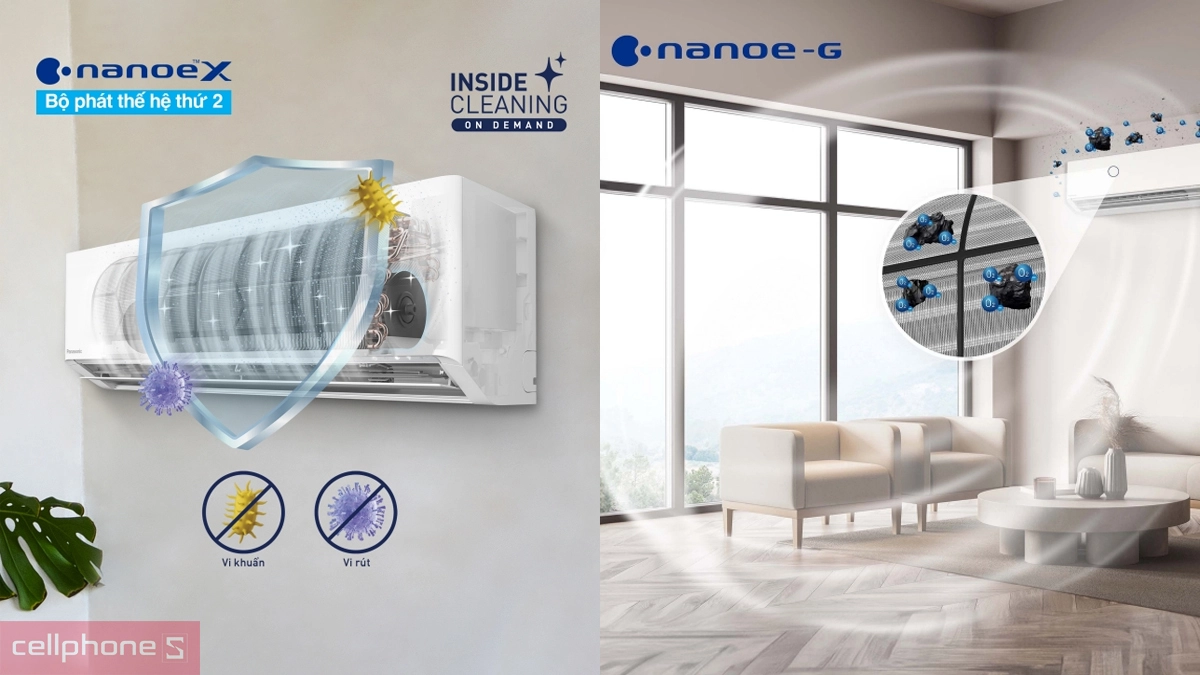 Tính năng Powerful trên máy lạnh Panasonic 1 HP CU/CS-N9AKH-8