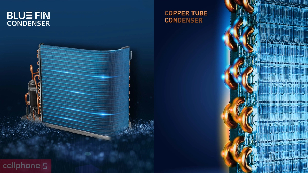 Luồng khí từ máy lạnh Panasonic 1 HP CU/CS-N9AKH-8