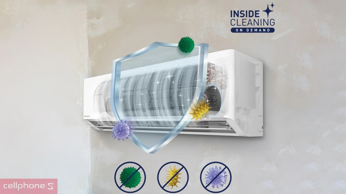 Hiệu suất máy lạnh Panasonic Inverter 2.5 HP CU/CS-XU24BKH-8