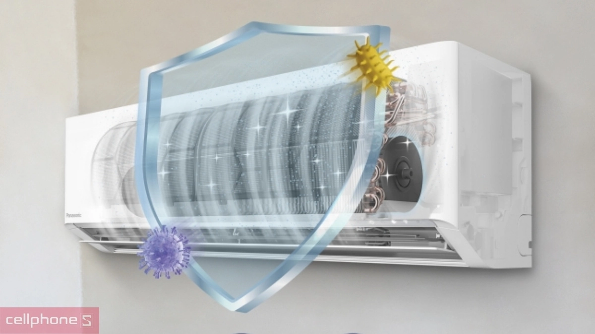 công nghệ nanoe X máy lạnh Panasonic Inverter 2.0 HP CU/CS-U18BKH-8