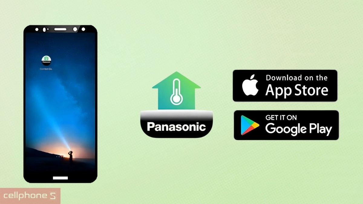 Hướng dẫn kết nối app Panasonic Comfort Cloud máy lạnh Panasonic Inverter 2 HP (CU/CS-XU18BKH-8) chi tiết