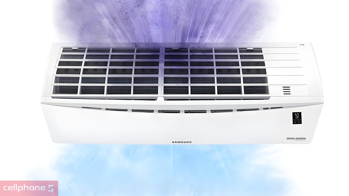 Màng lọc không khí máy lạnh Samsung Inverter 1.5 HP AR12TYHQASIXN