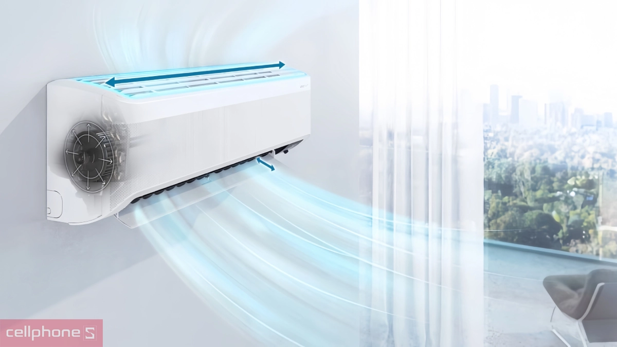 Hệ thống lọc máy lạnh Samsung Inverter 1.5 HP (AR13CYFAAWKXNSV)