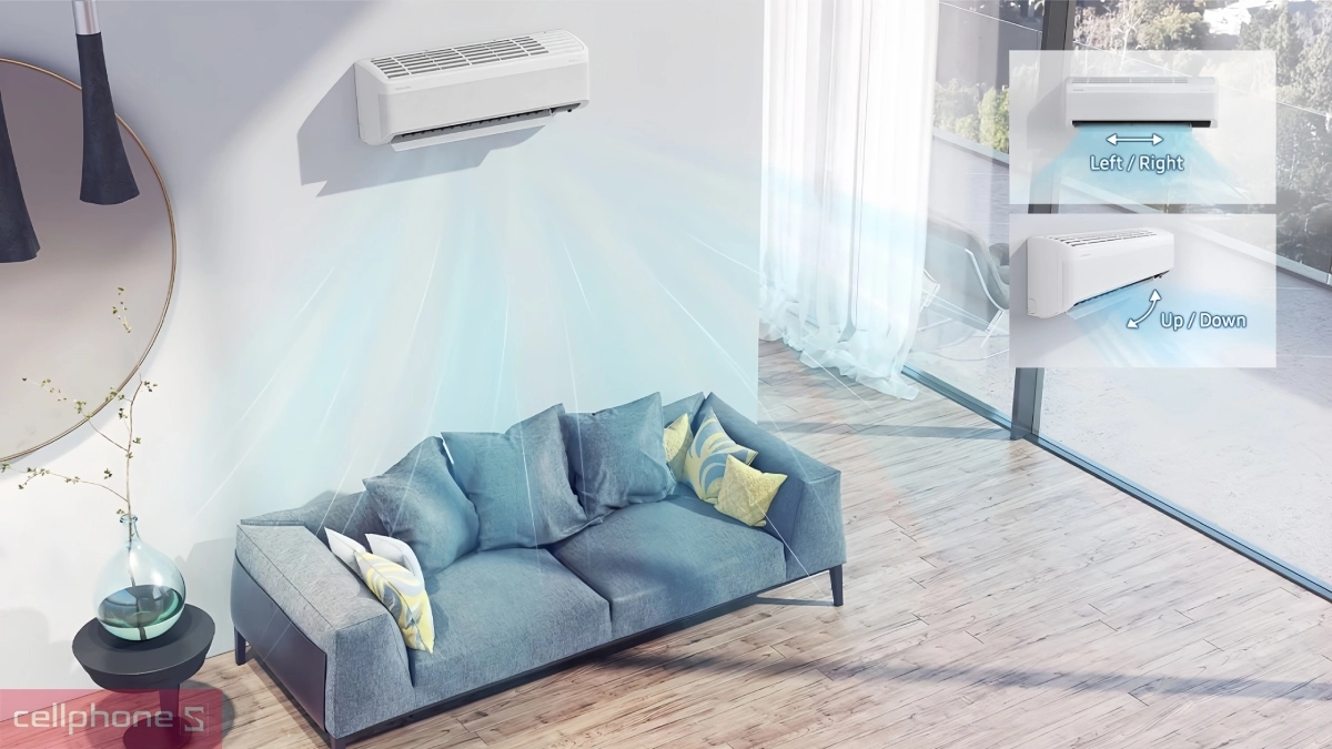 Tiện ích máy lạnh Samsung Inverter 1.5 HP (AR13CYFAAWKXNSV)