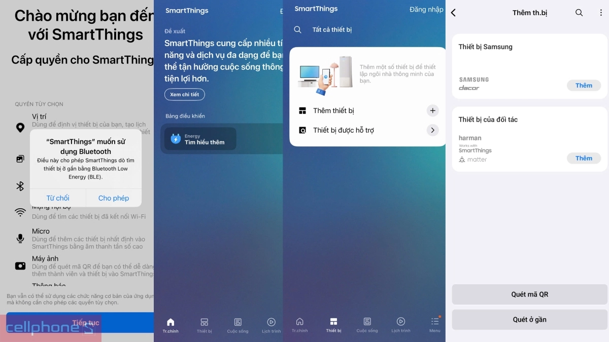Các bước kết nối app với máy lạnh Samsung Inverter 1.5 HP (AR13CYFAAWKXNSV)