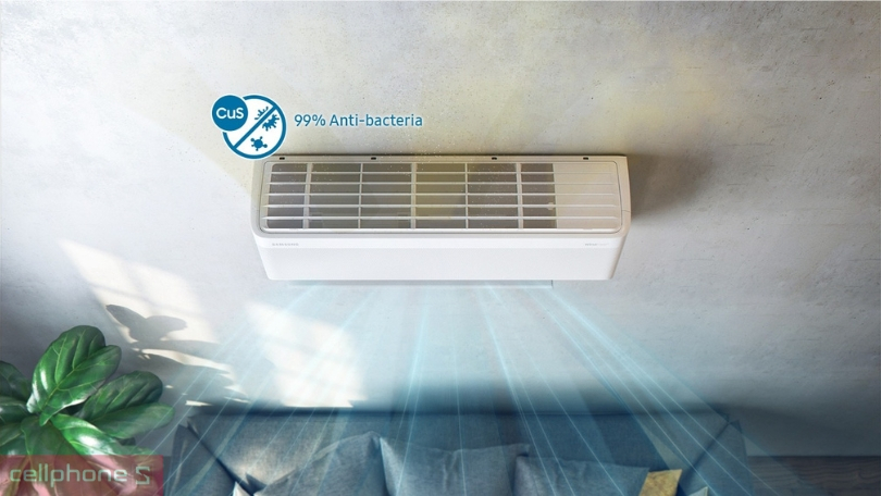 Công suất máy lạnh Samsung Inverter AR18CYFCAWKNSV Wind-Free 2HP
