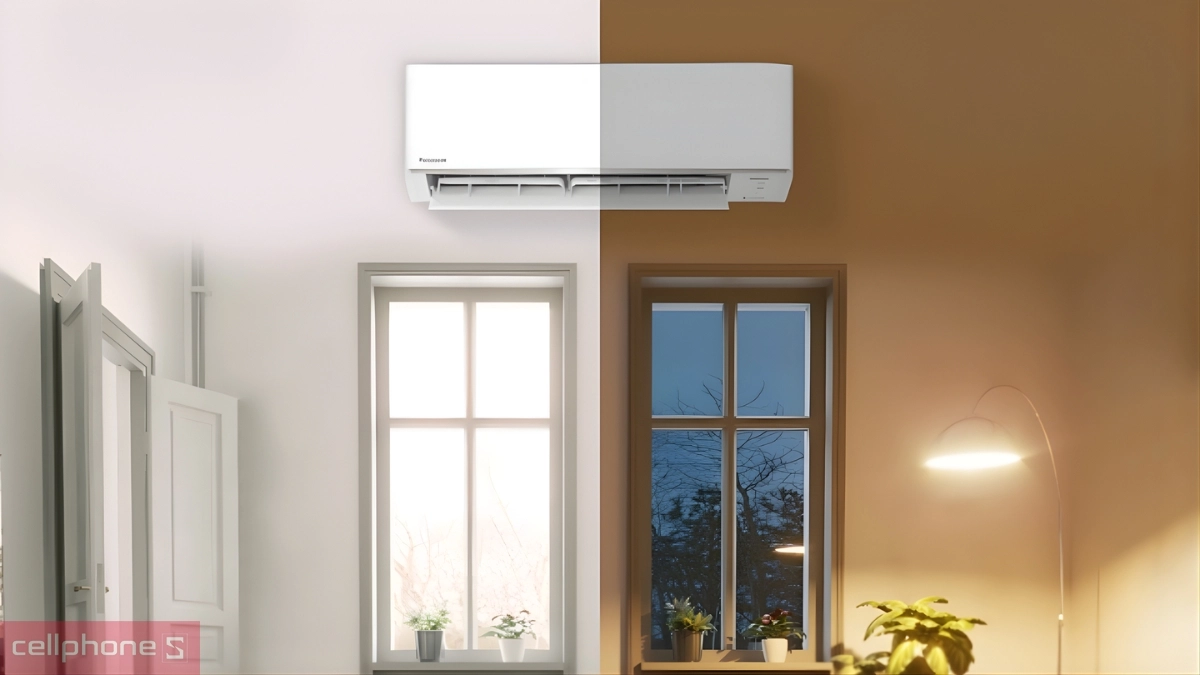 Công nghệ A.I máy lạnh Panasonic Inverter 1.0HP CU/CS-RU9AKH-8