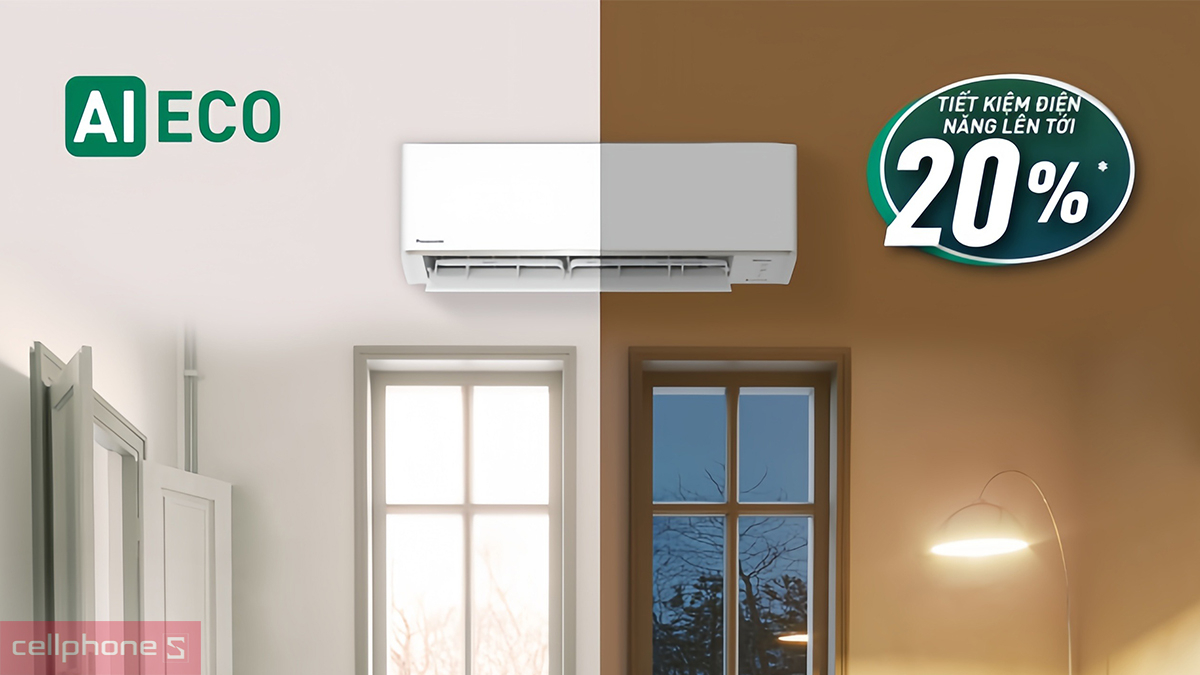Hiệu suất làm lạnh máy lạnh Panasonic Inverter 1.5HP CU/CS-RU12AKH-8