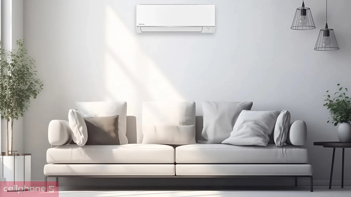 Thiết kế máy lạnh Panasonic Inverter 1.5HP CU/CS-RU12AKH-8