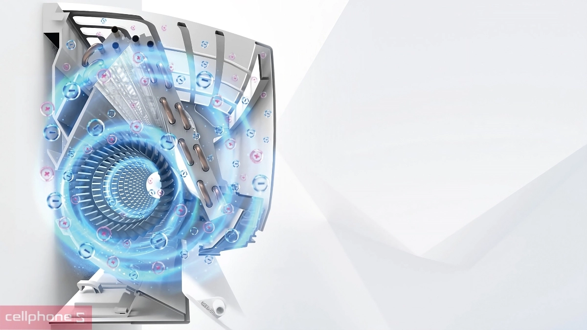 Máy lạnh Sharp Inverter 1.5HP AH-XP13CHW tích hợp công nghệ Plasmacluster Ion