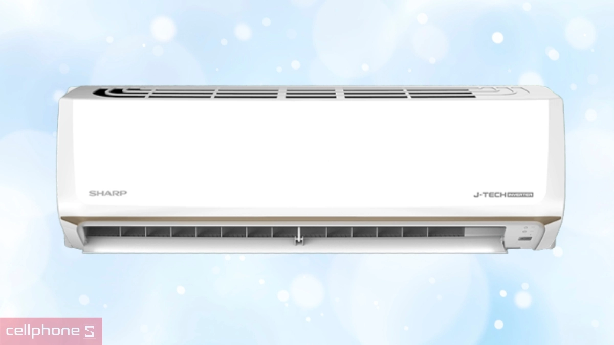 Thiết kế dàn lạnh gọn nhẹ, vận hành êm ái với độ ồn thấp