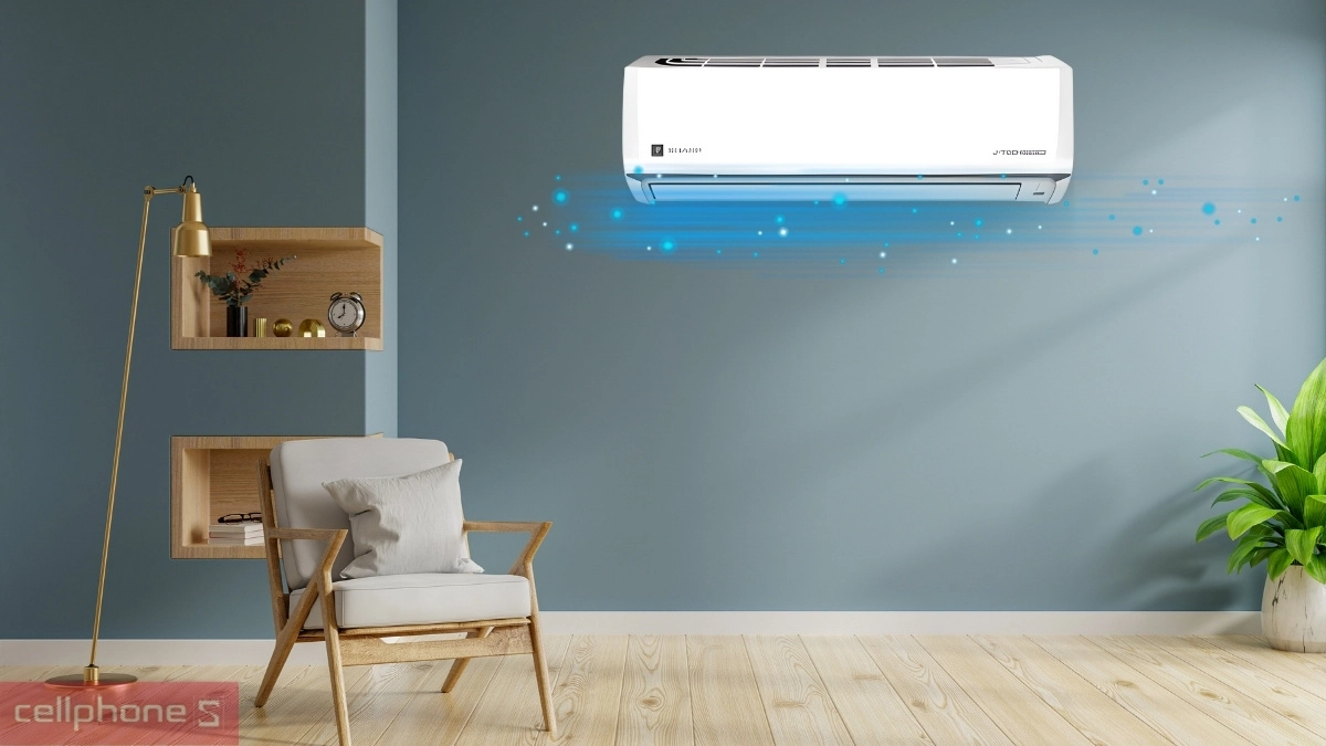 Công nghệ trên máy lạnh Sharp Inverter 1.0HP (AH-XP10CSWA)