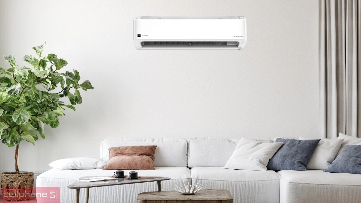 Điều khiển từ xa máy lạnh Sharp Inverter 2.5 HP AH XP24CHW