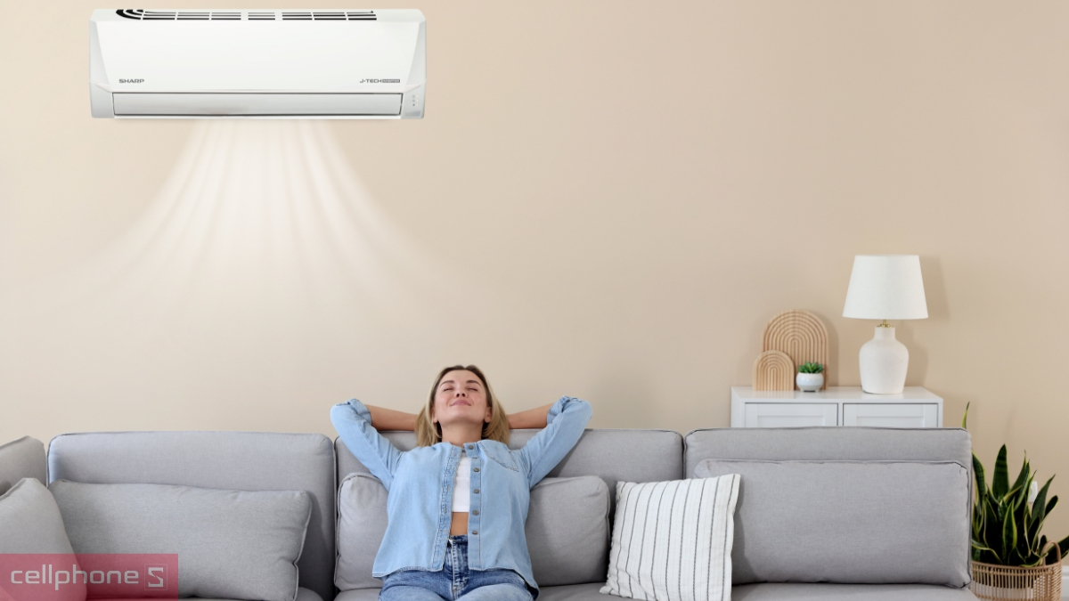 Công nghệ J-Tech Inverter máy lạnh Sharp Inverter 2 HP AH-X18DEW
