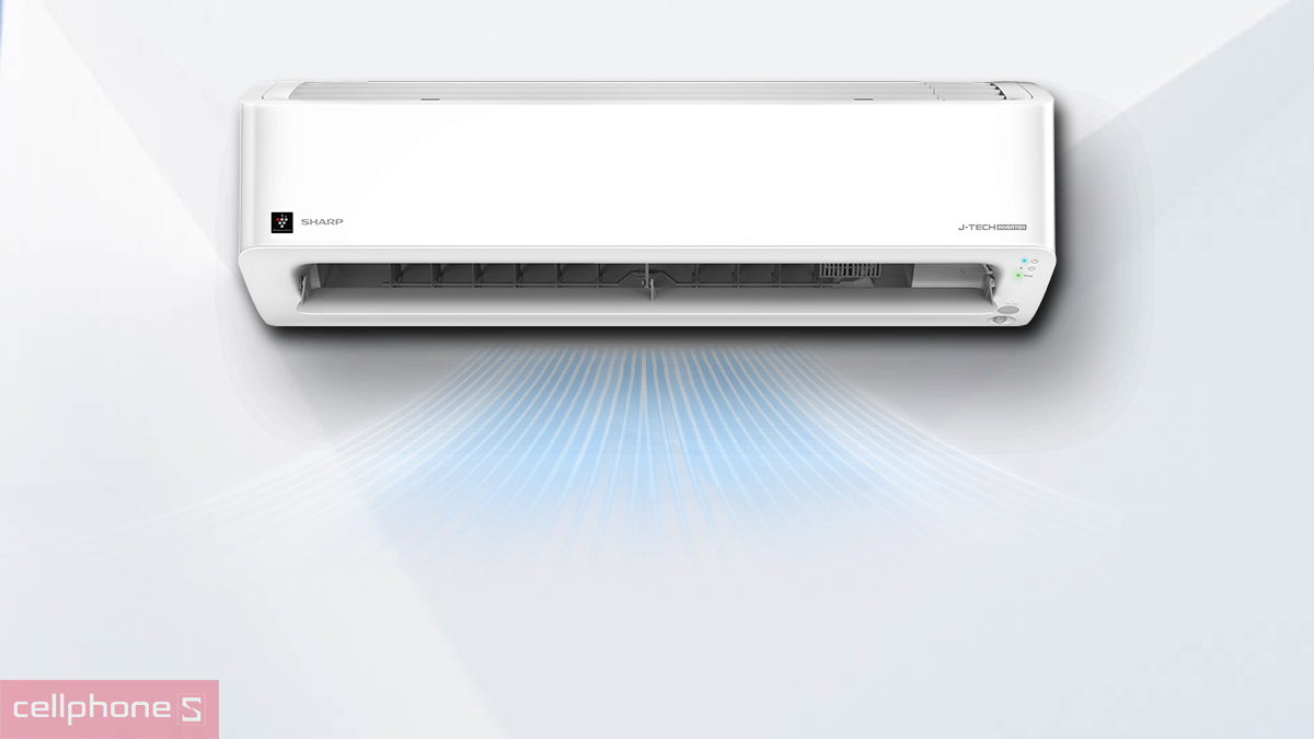 Máy lạnh Sharp Inverter 2 HP AH-XP18CMW cung cấp chức năng Super Jet