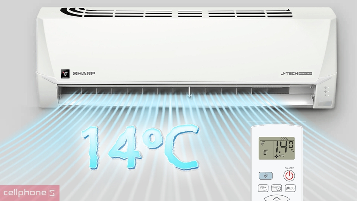 Công nghệ máy lạnh Sharp Inverter 2HP AH-XP18DSW
