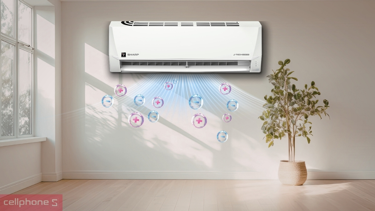 Dàn tản nhiệt Bluefin máy lạnh Sharp Inverter 2HP AH-XP18DSW