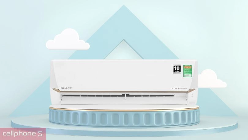 Khả năng tiêu thụ điện tiết kiệm của máy lạnh Sharp Inverter AH-X13CEWC 1.5 HP