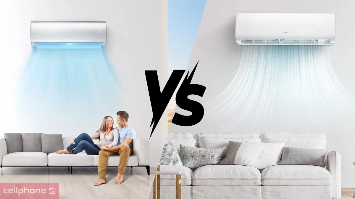 So sánh máy lạnh TCL Inverter 1.5HP TEP-13CSD/F1I