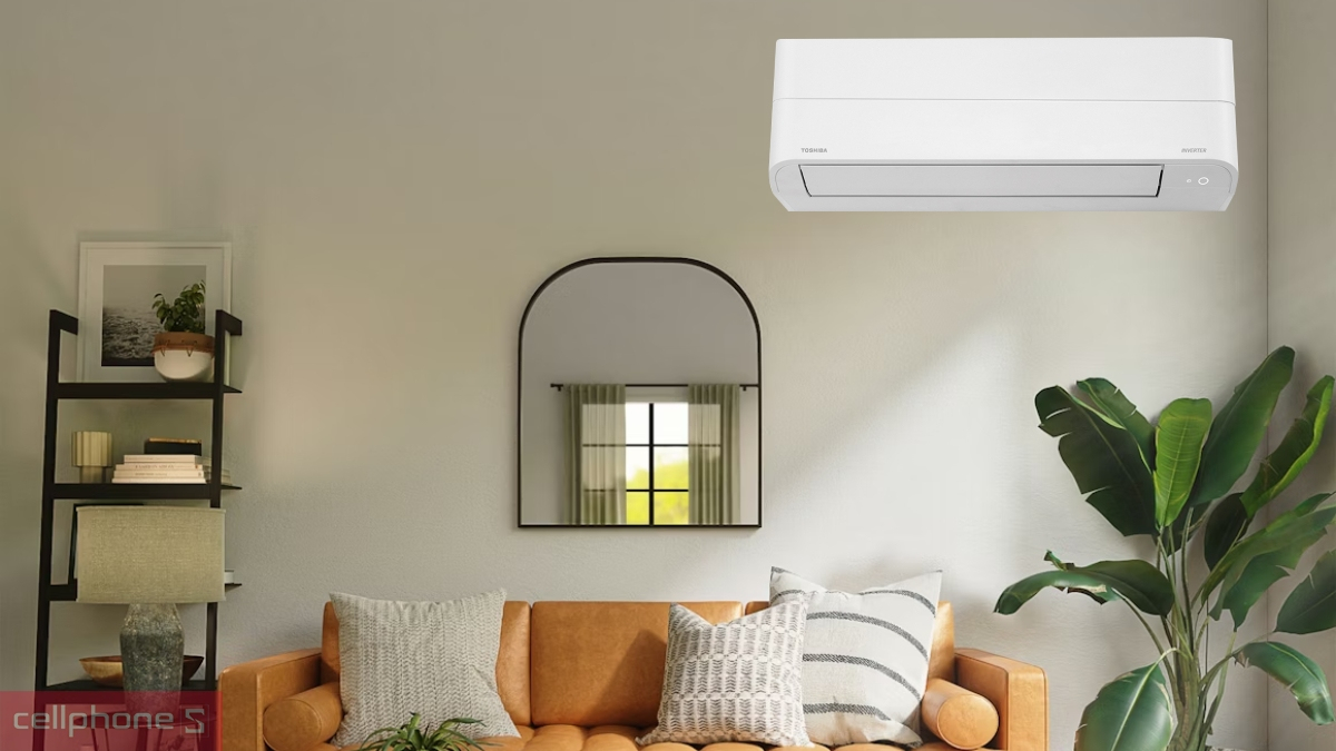 Thiết kế máy lạnh Toshiba 1.5HP Z2 H13Z2KCVG 2025