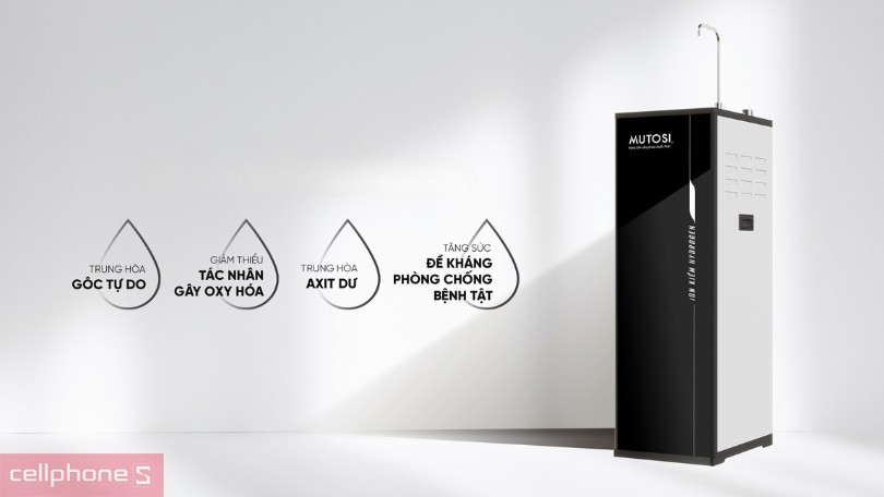Thiết kế máy lọc nước ion kiềm Hydrogen MP-S1001H