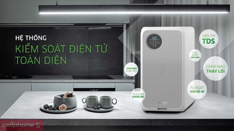 Máy lọc nước Kangaroo Hydrogen KG400HU - Nhỏ gọn, lọc công suất cao