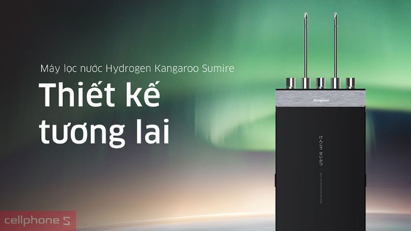 Máy lọc nước Kangaroo RO tích hợp nóng lạnh KG11A6 - Phong cách, lọc 11 lõi