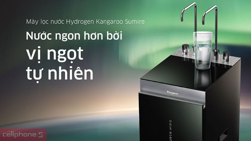 2 vòi nước kết hợp 3 van xoay cho 3 chế độ nước