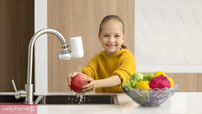 Bộ lọc nước tại vòi Philips AWP3753/98