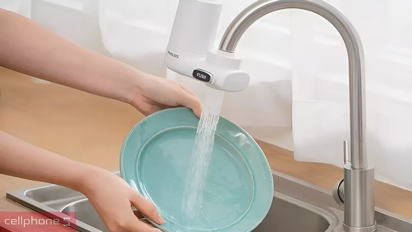 Bộ lọc nước tại vòi Philips AWP3753/98 – Công suất mạnh mẽ và công nghệ lọc tiên tiến