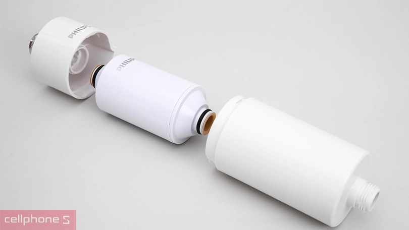 Bộ lọc nước vòi sen Philips AWP1775WH/74 - Loại bỏ tạp chất hiệu quả, cung cấp dòng nước mạnh mẽ