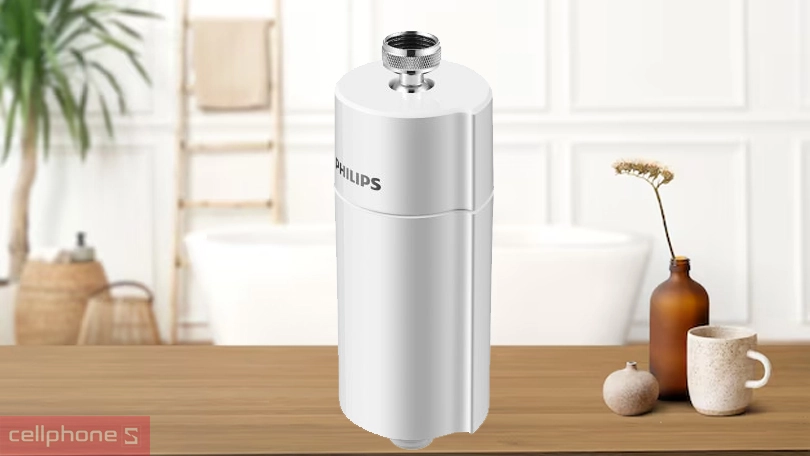 Bộ lọc nước vòi sen Philips AWP1775WH/74 - Loại bỏ tạp chất hiệu quả, cung cấp dòng nước mạnh mẽ