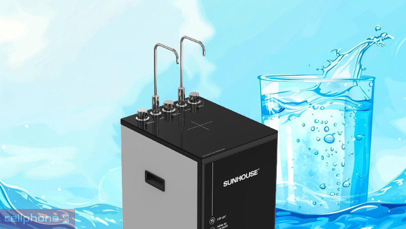 Máy lọc nước RO UltraPURE Sunhouse 11 lõi SHA76636KL - Thiết kế đẹp, nước tinh khiết chuẩn RO