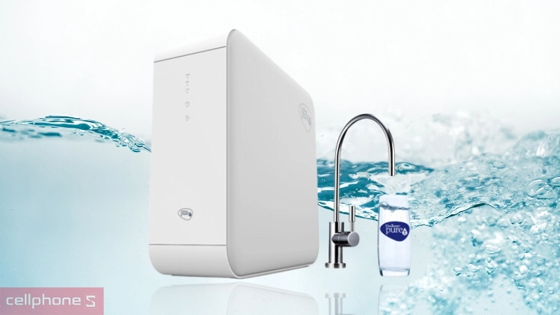 Máy lọc nước Unilever Pureit Delica UR5440 đa giai đoạn, lắp âm tủ thông minh
