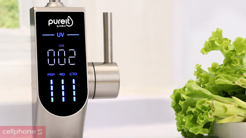 Máy lọc nước Unilever Pureit Delica UR5840 - Công nghệ lọc hiện đại, đa dạng tính năng