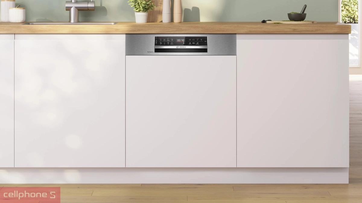 Công nghệ máy rửa bát bán âm Bosch 14 bộ series 6 SMI6ZCS16E