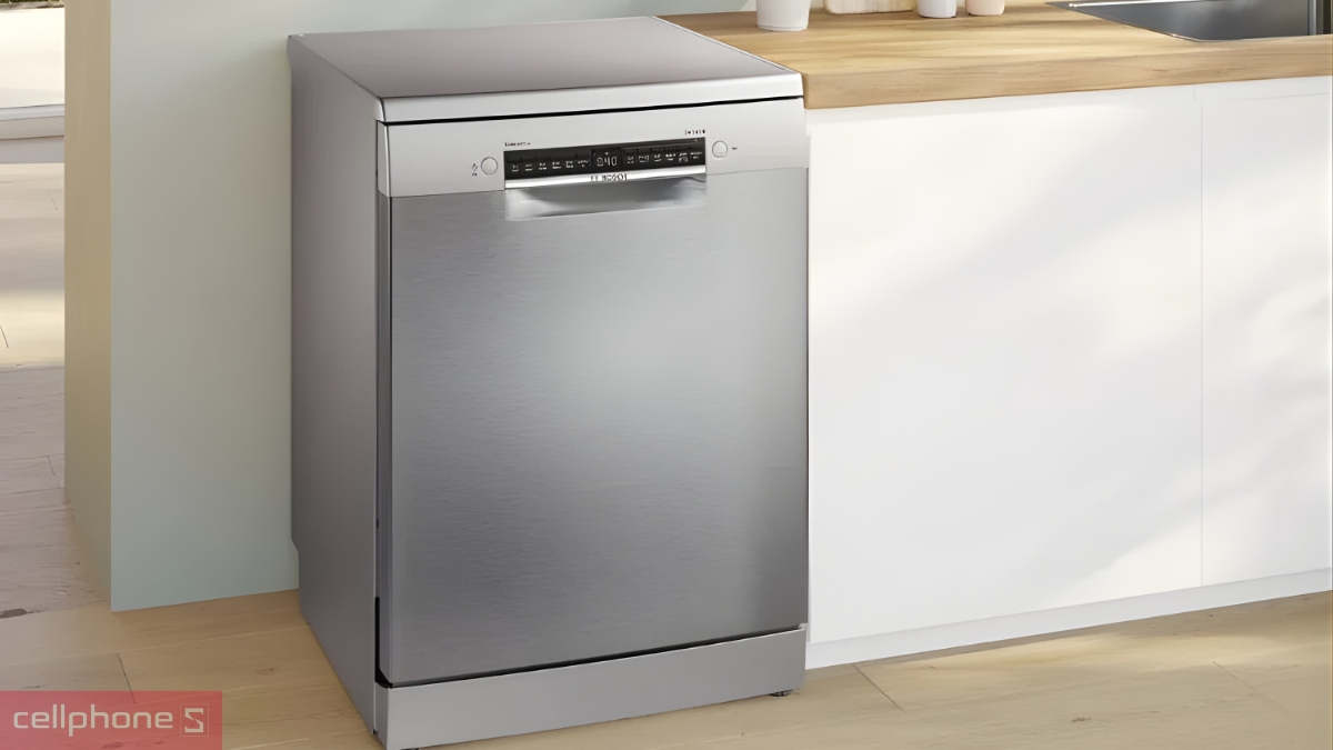 Động cơ EcoSilence Drive máy rửa bát độc lập Bosch 14 Bộ Series 4 SMS4ECI01P