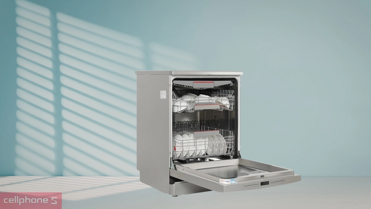 Khay rửa máy rửa bát độc lập BoschSMS6ECI11E