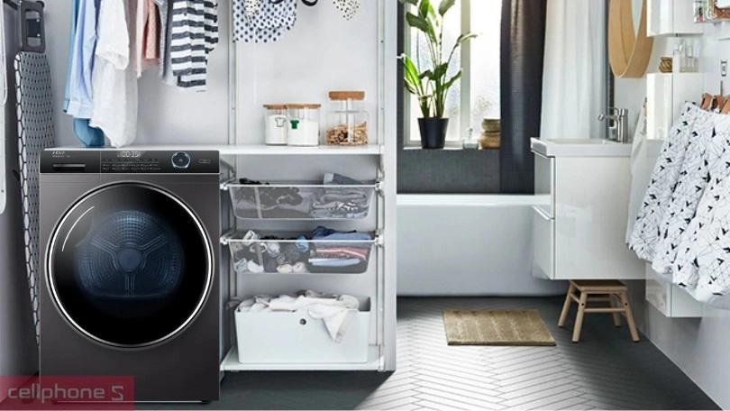 Thiết kế máy sấy Aqua bơm nhiệt 10kg AQH-H1000J.PS