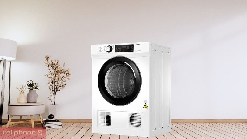 Hiệu năng của máy sấy Aqua thông hơi 7kg AQH-V700F.W