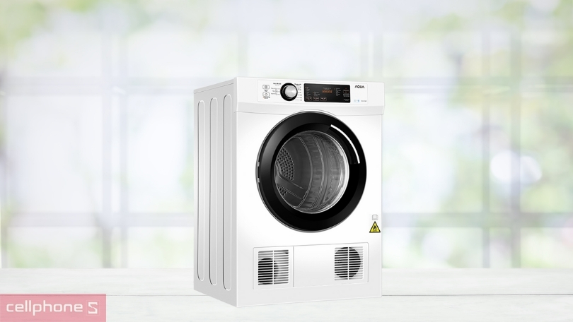 Khả năng lắp đặt của máy sấy Aqua thông hơi 7kg AQH-V700F.W