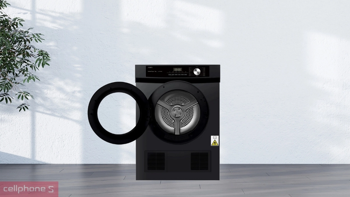 Thiết kế máy sấy Aqua thông hơi 9kg AQH-V901K PS